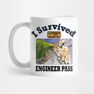 I Survived Engineer Pass Painting 1, Ouray Colorado Mug